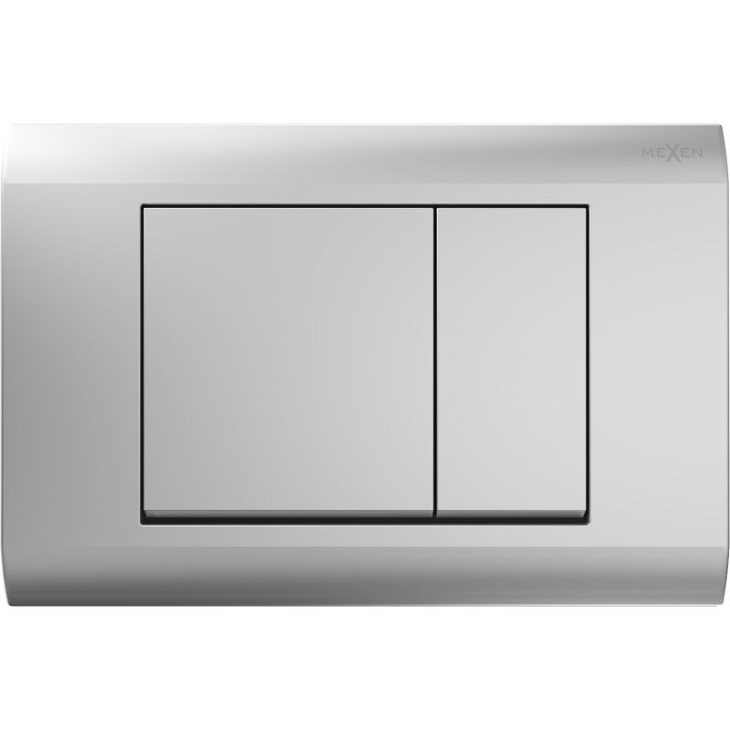 Mexen Fenix Air 01 bouton de chasse pneumatique, chrome mat - 6A0102