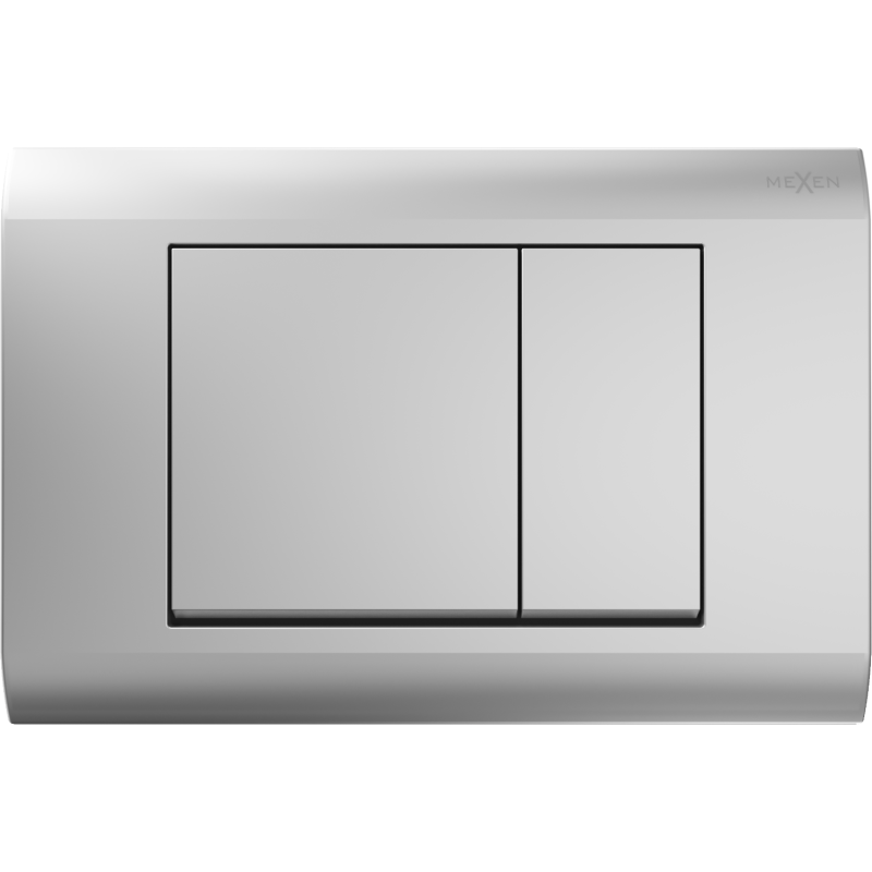 Mexen Fenix Air 01 pneumatische bedieningsplaat, mat chroom - 6A0102