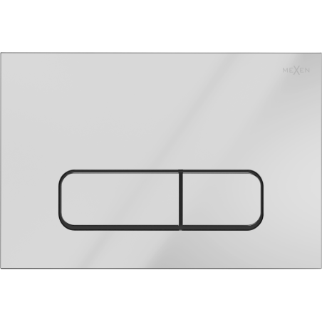 Mexen Fenix Air 02 Pneumatic Flush Button, Glossy Chrome - 6A0201