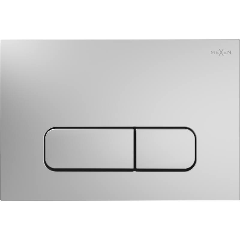 Mexen Fenix Air 02 Pneumatic Flush Button, Matte Chrome - 6A0202