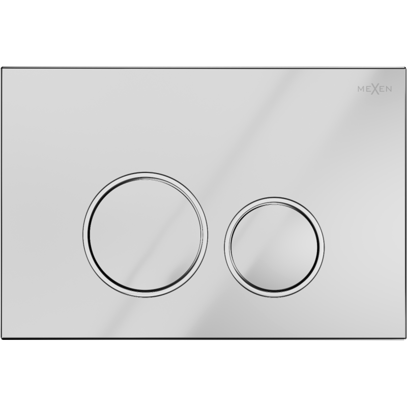 Mexen Fenix Air 05 bouton de chasse pneumatique, chrome brillant - 6A0501