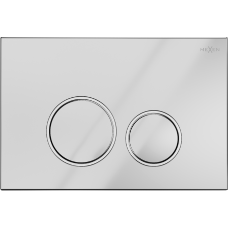 Mexen Fenix Air 05 pneumatic flush button, glossy chrome - 6A0501