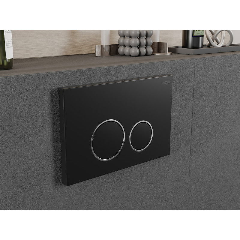 Mexen Fenix Air 05 pulsante di scarico pneumatico, nero - 6A0503