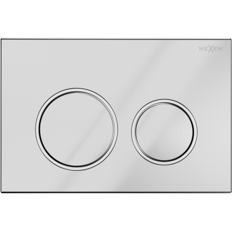 Mexen Fenix Air 07 XS bouton de chasse pneumatique, chrome brillant - 6A0701