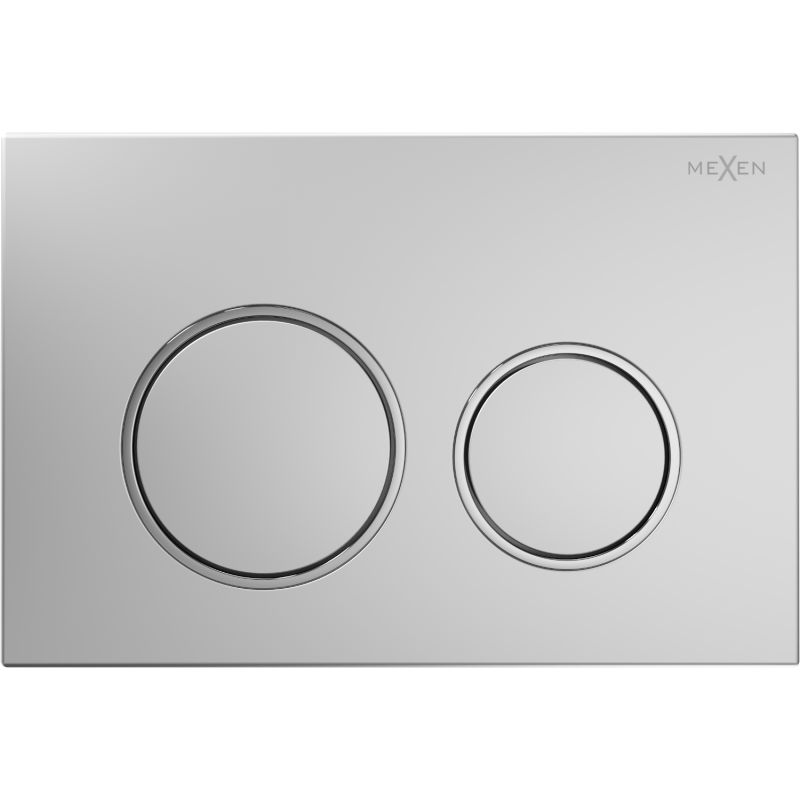 Bouton de chasse pneumatique Mexen Fenix Air 07 XS, chromé mat - 6A0702