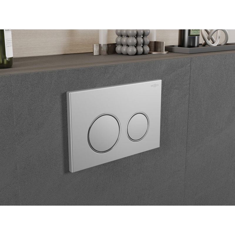 Mexen Fenix Air 07 XS pneumatische Spültaste, mattes Chrom - 6A0702