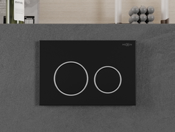 Mexen Fenix Air 07 XS botão de descarga pneumático, preto - 6A0703