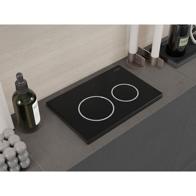 Mexen Fenix Air 07 XS bouton de rinçage pneumatique, noir - 6A0703