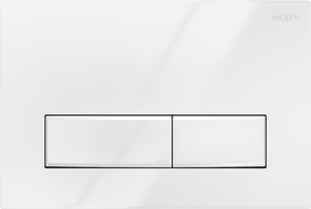 Mexen Fenix Air 09 botão de descarga pneumático, branco brilhante - 6A0900