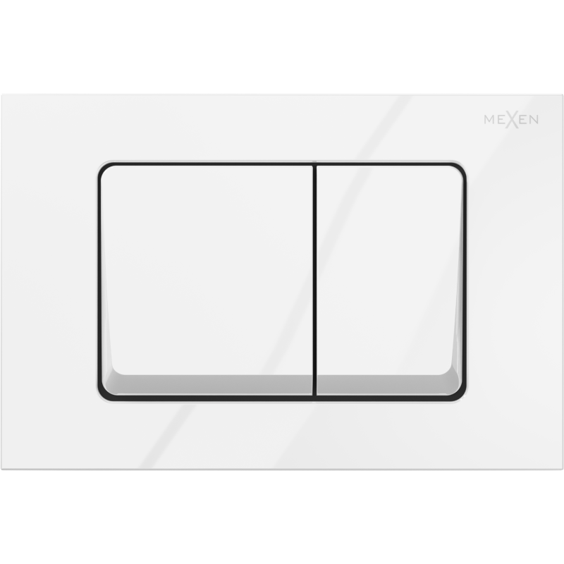 Mexen Fenix Air 10 XS pneumatesche Spullknäppchen, wäiss glänzend - 6A1000