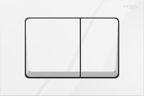 Mexen Fenix Air 10 XS pulsante di scarico pneumatico, bianco lucido - 6A1000