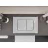 Mexen Fenix Air 10 XS pneumatische Spültaste, glänzend weiß - 6A1000