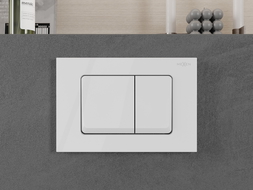 Mexen Fenix Air 10 XS pneimatiska skalošanas poga, balts spīdīgs - 6A1000