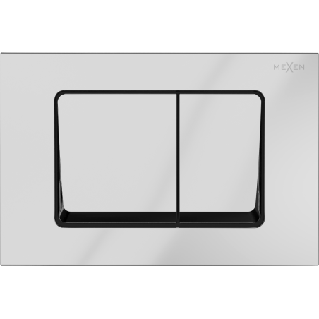 Mexen Fenix Air 10 XS bouton de chasse pneumatique, chrome brillant - 6A1001