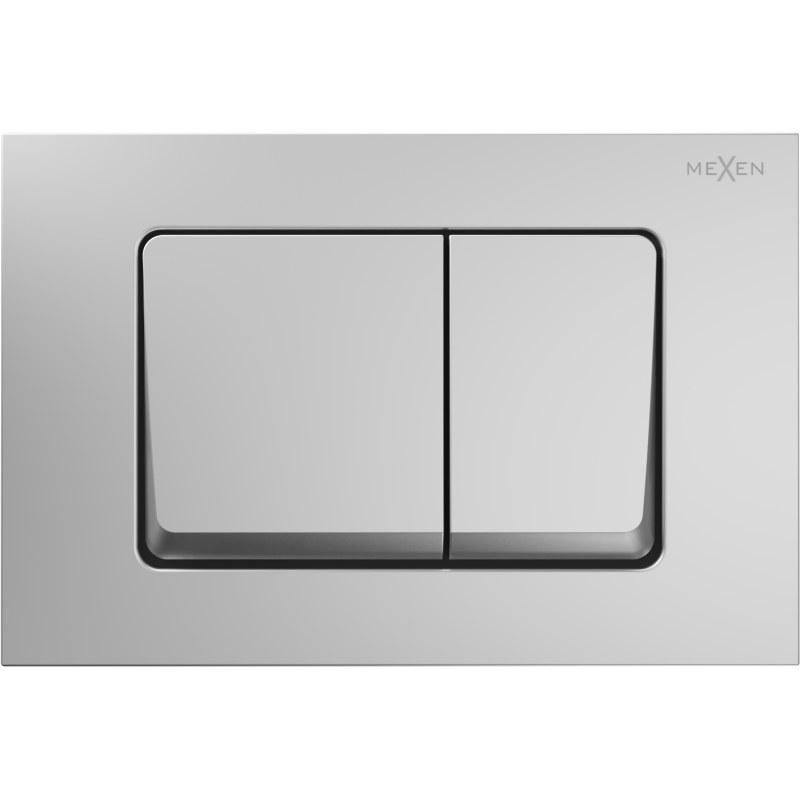 Mexen Fenix Air 10 XS pneumatic flush button, matte chrome - 6A1002