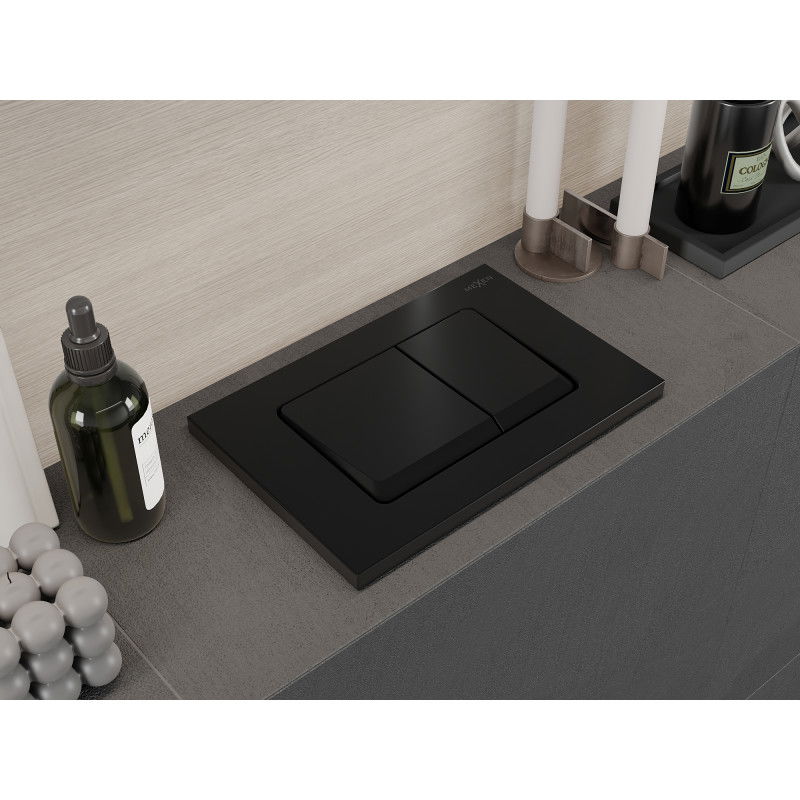 Mexen Fenix Air 10 XS botão de descarga pneumático, preto mate - 6A1003