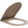 Mexen slim soft-closing toilet seat, duroplast, cappuccino matte - 39740064