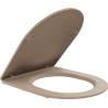 Mexen softclose slim toiletbril, duroplast, cappuccino mat - 39740064