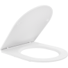 Mexen langsam schließender Toilettensitz Slim, Duroplast, weiß matt - 39740001