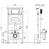 Mexen Fenix Slim inbouwreservoir voor WC - 60100