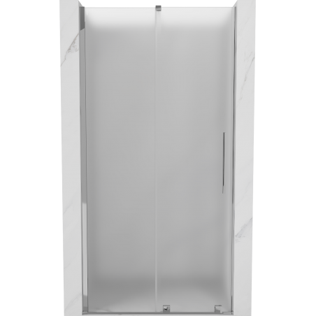 Mexen Velar porte de douche coulissantes 120 cm, givré, chrome - 871-120-000-31-01