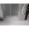 Mexen Velar drzwi prysznicowe rozsuwane 130 cm, szron, chrom - 871-130-000-31-01