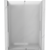Mexen Velar Duschschiebetüren 160 cm, Milchglas, Chrom - 871-160-000-31-01