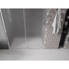 Mexen Velar drzwi prysznicowe rozsuwane 150 cm, szron, chrom - 871-150-000-31-01