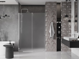 Mexen Velar lükanddušš 140 cm, matt, kroom - 871-140-000-31-01
