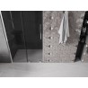 Mexen Velar dušiseina lükanduks 90 cm, grafiit, kroom - 871-090-000-41-01