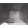 Mexen Velar sliding shower door 120 cm, graphite, chrome - 871-120-000-41-01