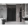 Mexen Velar drzwi prysznicowe rozsuwane 160 cm, grafit, chrom - 871-160-000-41-01