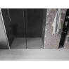 Mexen Velar drzwi prysznicowe rozsuwane 140 cm, grafit, chrom - 871-140-000-41-01