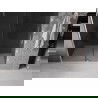 Mexen Velar Duschschiebetür 140 cm, Grafit, Chrom - 871-140-000-41-01