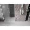 Mexen Velar portes de douche coulissantes 100 cm, givre, blanc - 871-100-000-31-20