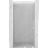 Mexen Velar drzwi prysznicowe rozsuwane 120 cm, szron, białe - 871-120-000-31-20