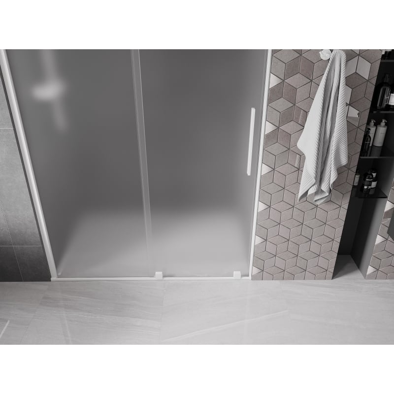 Mexen Velar lükand dušiuks 150 cm, härmatis, valge - 871-150-000-31-20