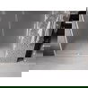 Mexen Velar Schiebetüren, 150 cm, satiniert, weiß - 871-150-000-31-20