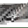 Mexen Velar Schiebetüren, 150 cm, satiniert, weiß - 871-150-000-31-20