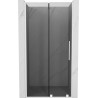 Mexen Velar lükandusega dušiuks 90 cm, grafiit, valge - 871-090-000-41-20