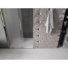 Mexen Velar drzwi prysznicowe rozsuwane 110 cm, szron, złote - 871-110-000-31-50