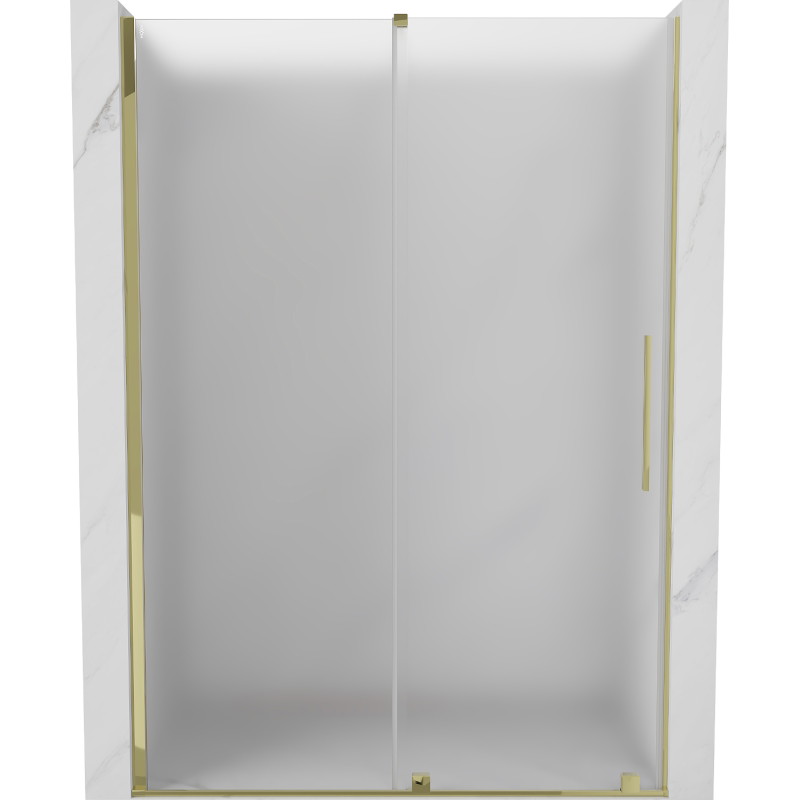 Mexen Velar liuguksed duššile 130 cm, udu, kuldne - 871-130-000-31-50