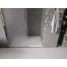 Mexen Velar drzwi prysznicowe rozsuwane 140 cm, szron, złote - 871-140-000-31-50
