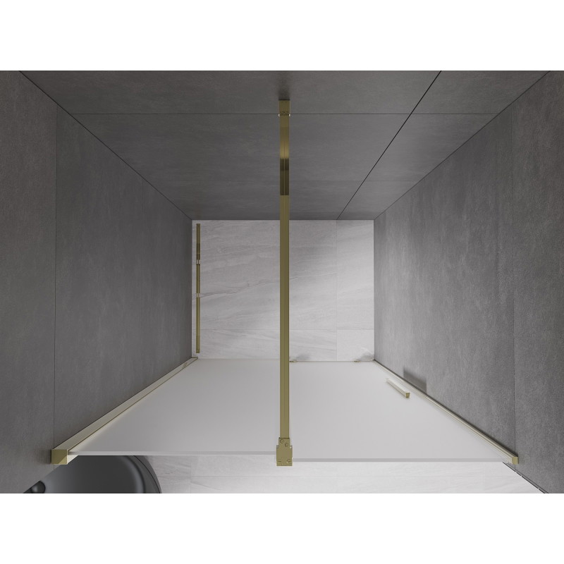 Mexen Velar lükand duššiuks 100 cm, härmatis, kuldne - 871-100-000-31-50