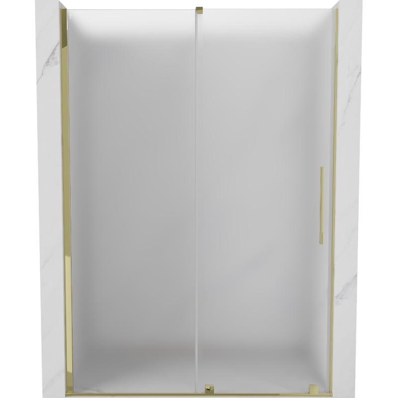 Mexen Velar liuguksed dušile 150 cm, härmatatud, kuldne - 871-150-000-31-50