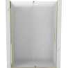Mexen Velar porte de douche coulissante 160 cm, givrée, dorée - 871-160-000-31-50