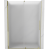 Mexen Velar Schiebeduschtür 160 cm, mattiert, gold - 871-160-000-31-50