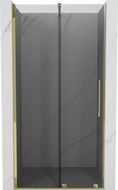 Mexen Velar 110 cm lükanddushiseinad, grafiit, kuldne - 871-110-000-41-50