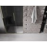 Mexen Velar drzwi prysznicowe rozsuwane 120 cm, grafit, złote - 871-120-000-41-50