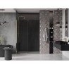 Mexen Velar drzwi prysznicowe rozsuwane 130 cm, grafit, złote - 871-130-000-41-50